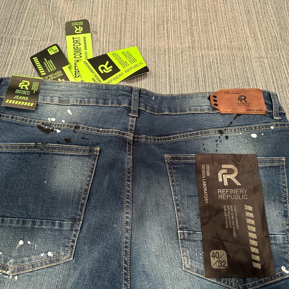 NWT Refinery Republic jeans size 40
Inseam 32 - Picture 6 of 9